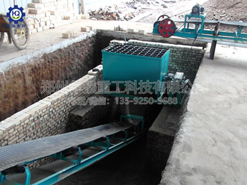 小型有機肥生產(chǎn)線現(xiàn)場