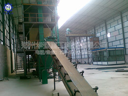 新型有機肥濕法造?，F(xiàn)場